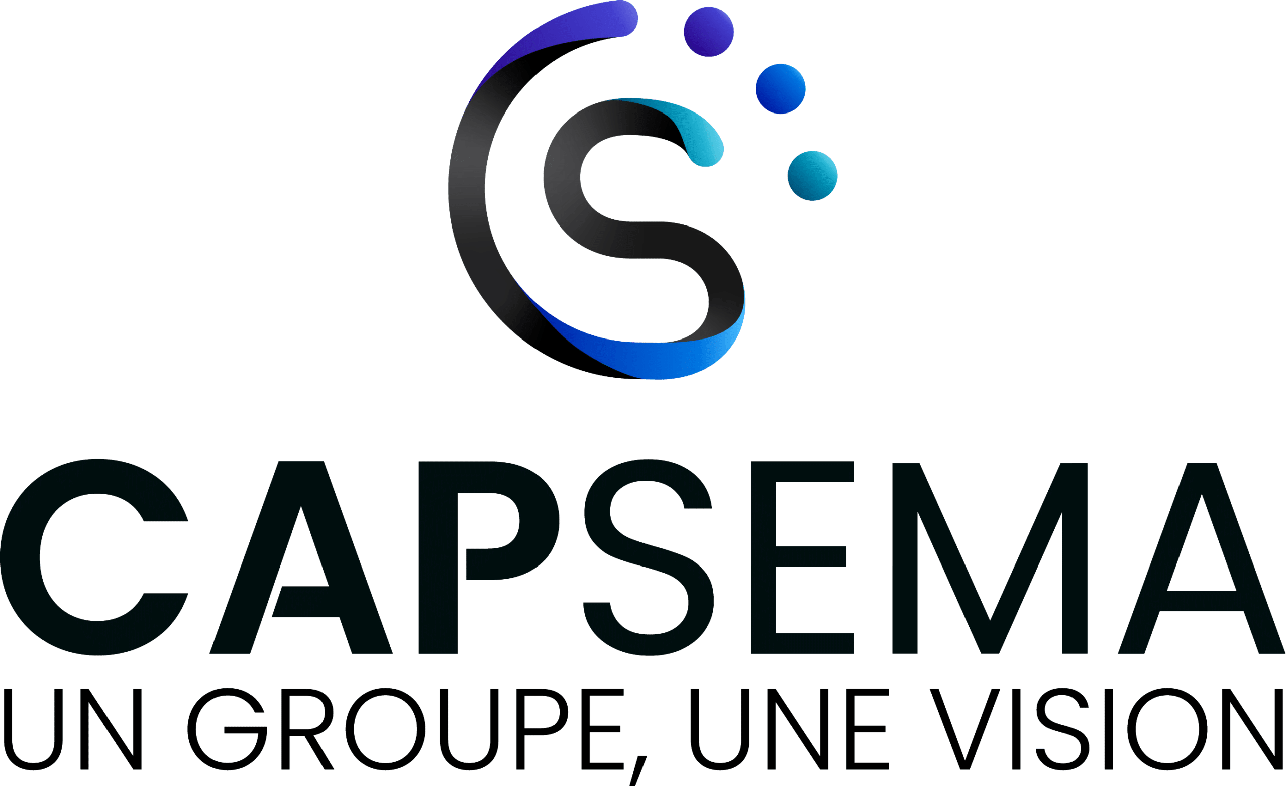 Logo Capsema Vertical Noir et Couleur