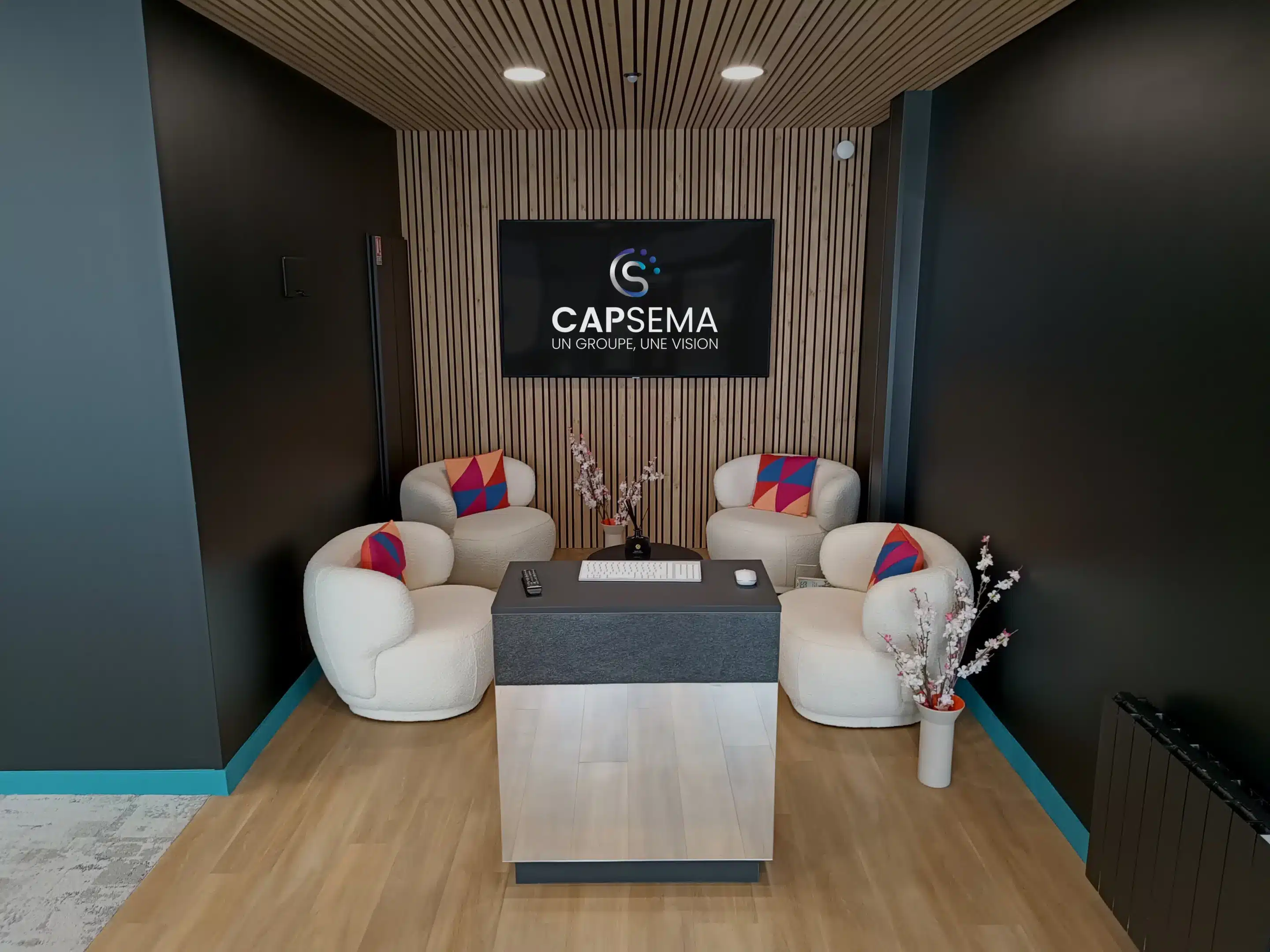 Accueil de l'agence du Groupe Capsema à Rennes